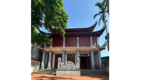 Nhà Gỗ 3 Gian Trên Tầng 2 Bằng Gỗ Lim Lào Tại Hải Dương